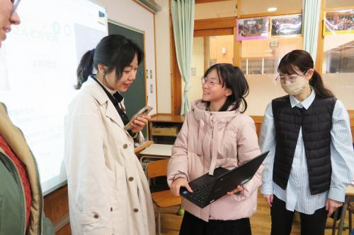 ペイチェン女子生徒との会話