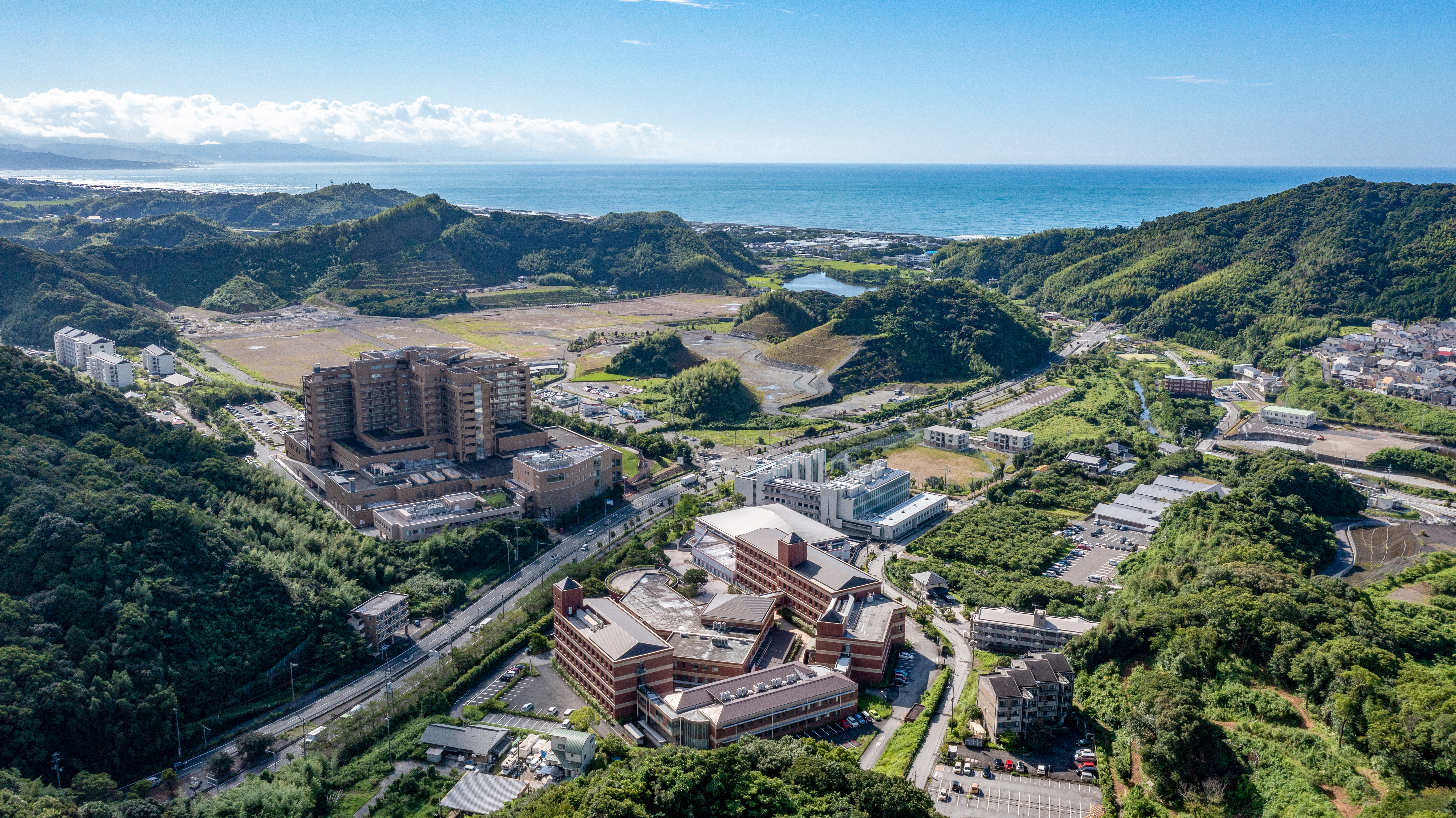 池キャンパスと高知医療センター