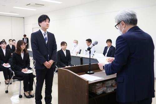 学長奨励賞授与式の様子2