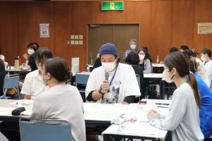 発表者の様子