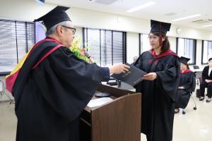令和６年度９月卒業式・学位授与式授与