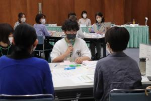発表者の様子
