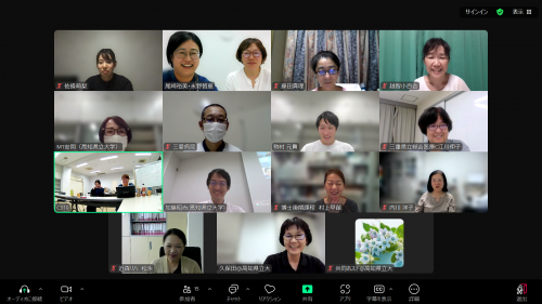 第2回看護管理学領域ケア検討会の様子
