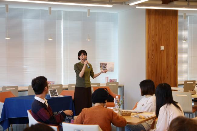 地域情報発信の様子１