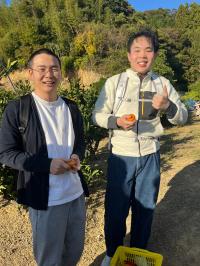 みかん試食１