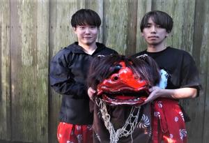 安芸市獅子舞　男子