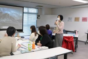 発表者の様子