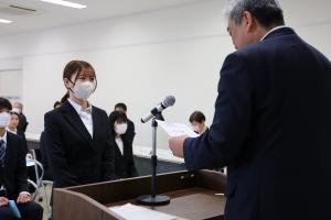 学長賞受賞者2