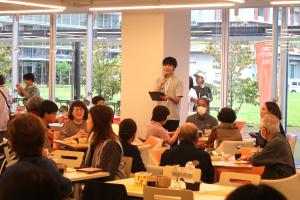 10月4日土曜の永国寺カフェの様子2