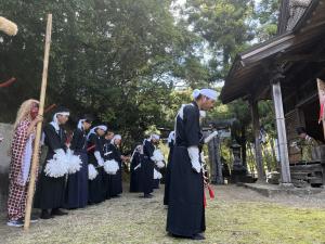 太刀踊り当日の様子3