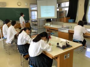 出前講座　小林先生