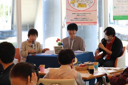 11月1日土曜の永国寺カフェの様子1