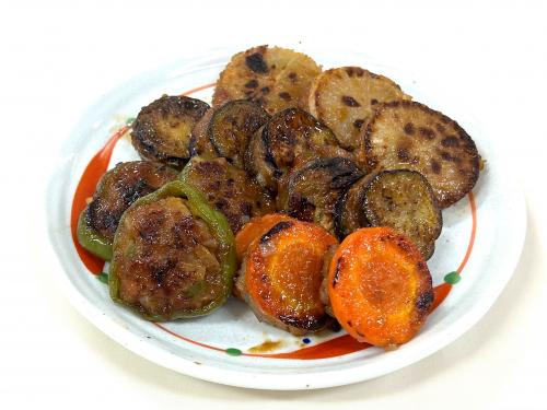 お野菜ぎゅっ！はさみ焼き