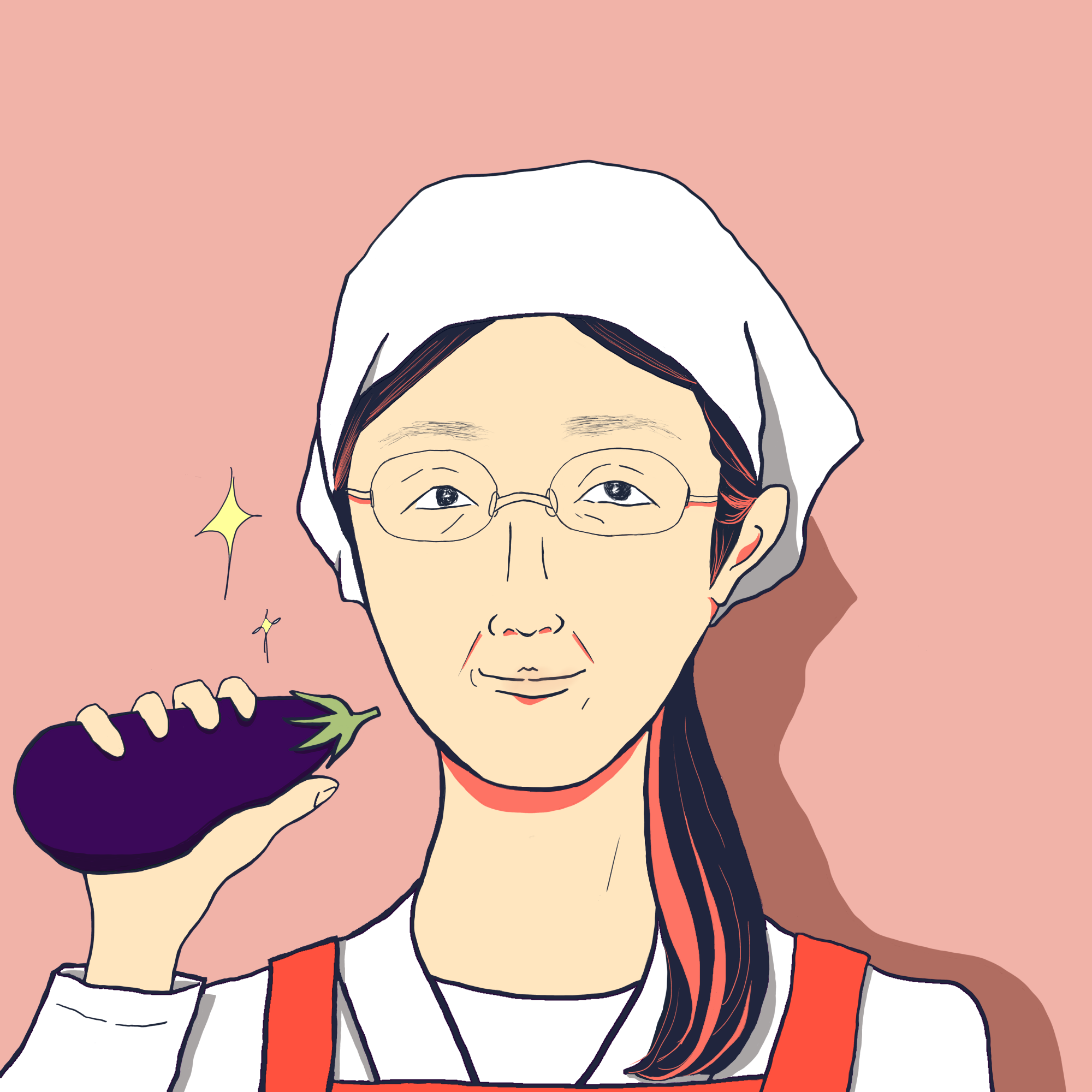 彼末助手のイラスト