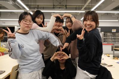 修了式学生ハート