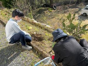 山笑ふ横畠ボランティアの様子4