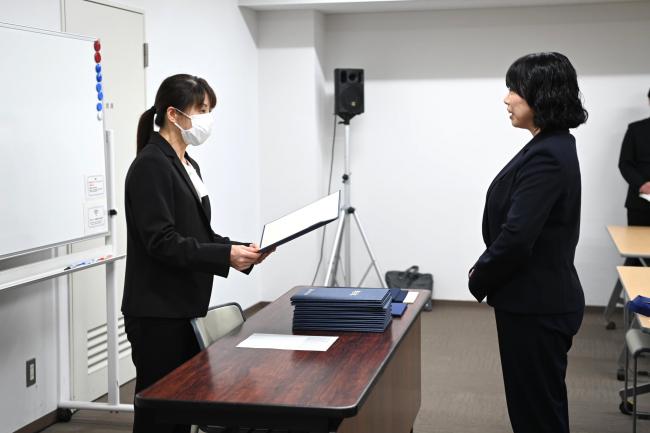 学部・研究科別証書・学位授与式３