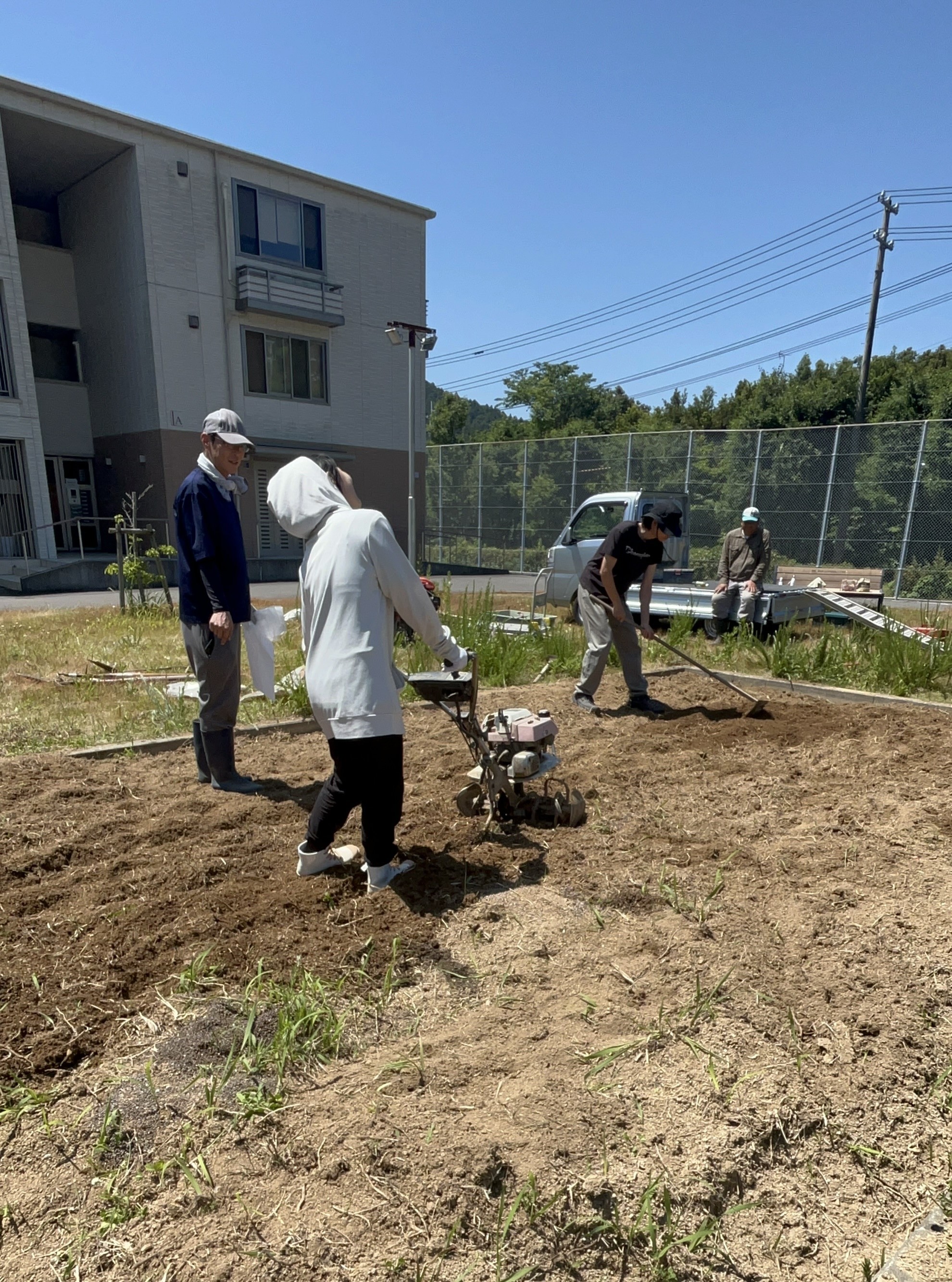 畑づくり