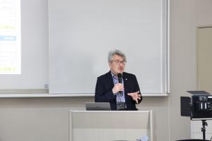 学長挨拶の様子