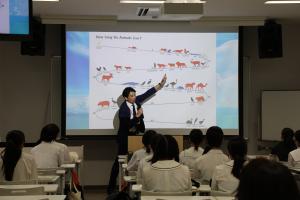 社会福祉学部模擬授業の様子
