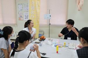 社会福祉学部体験の様子