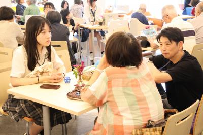 カフェの様子
