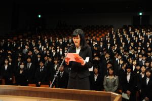 学部生宣誓