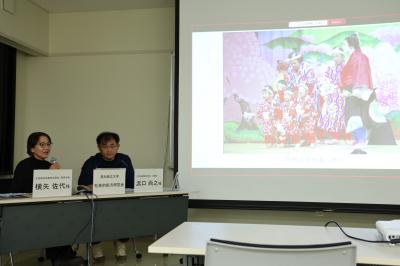 講演の様子１