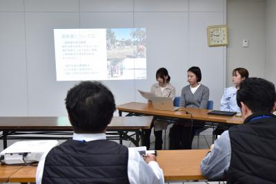 プレゼンテーションの様子