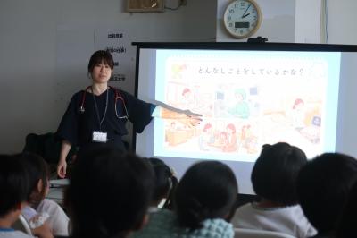 出前講座　岩井先生